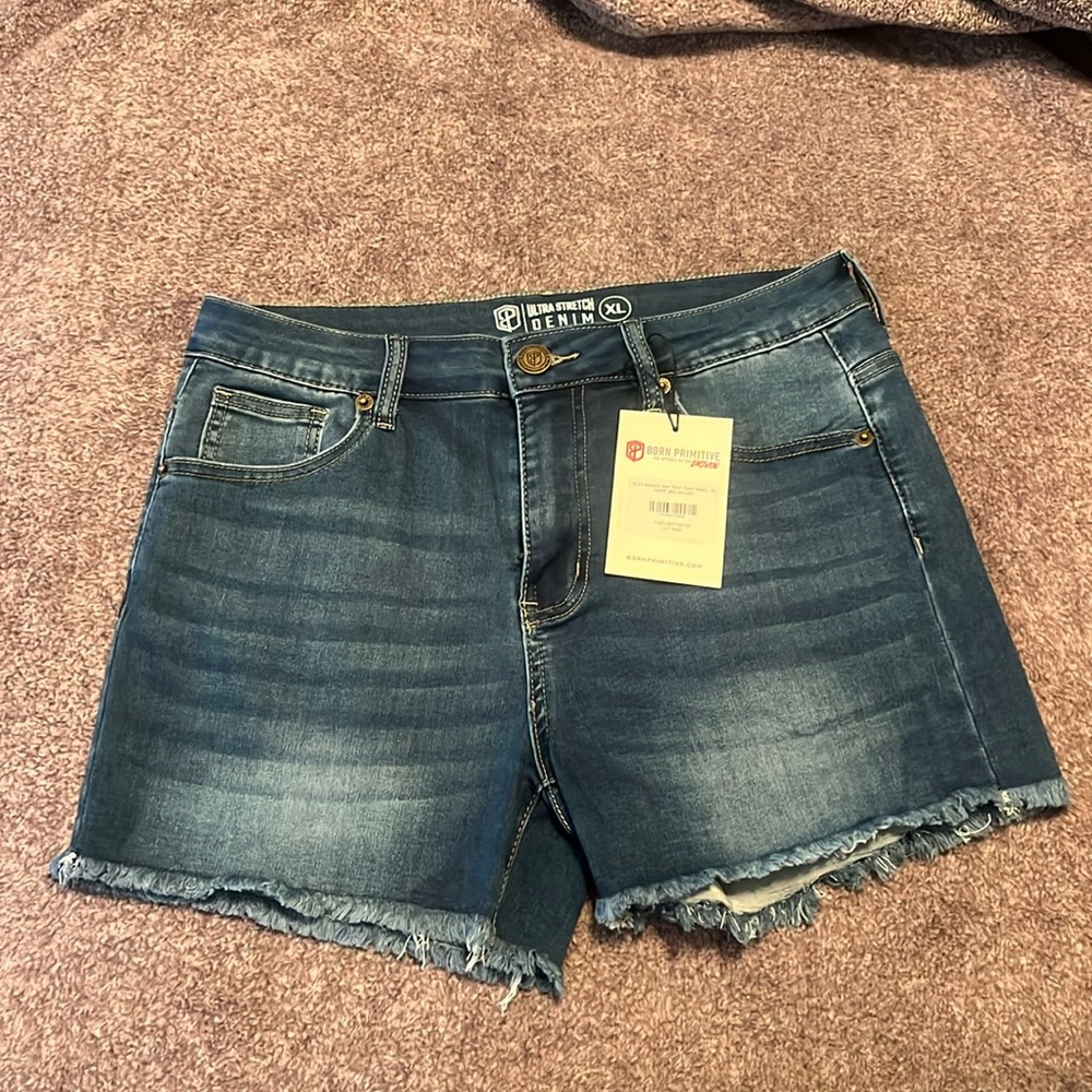 Born Primitive FLEX Stretchy Jean Shorts